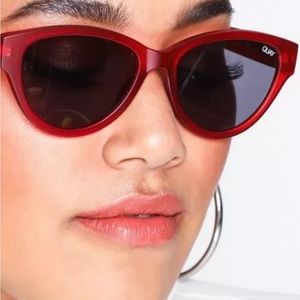 Quay Australia Red “Rizzo “ Sunglasses BrandNew W /OriginalCase and tags